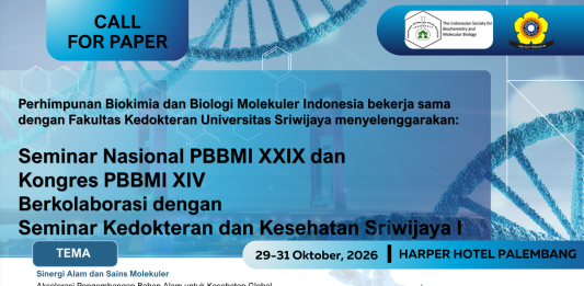 CALL FOR PAPER: Seminar Nasional PBBMI XXIX & Kongres PBBMI XIV 2026 di Palembang